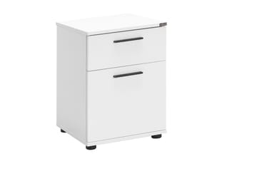 KMD Nattbord 40 cm - Hvit - Møbler - Bord - Avlastningsbord & sidobord - Sengebord & nattbord