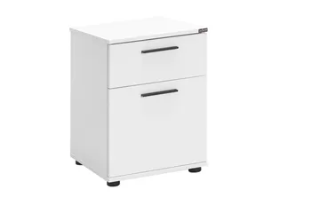 KMD Nattbord 40 cm - Hvit - Møbler - Bord - Avlastningsbord & sidobord - Sengebord & nattbord