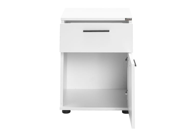 KMD Nattbord 40 cm - Hvit - Møbler - Bord - Avlastningsbord & sidobord - Sengebord & nattbord