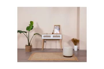 Kommode Goose Hvit / Eik - Mellomfarget tre/Hvit - Møbler - Bord - Avlastningsbord & sidobord - Konsollbord & gangbord