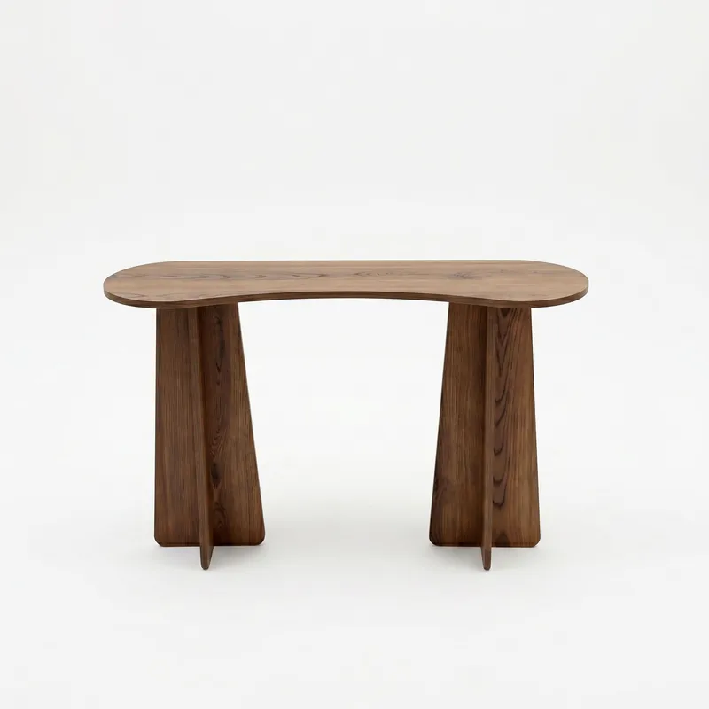 Kommode Homitis Zen (120 x 75 x 35 cm) Valnøtt - Valnøtt - Møbler - Bord - Avlastningsbord & sidobord - Brettbord og småbord