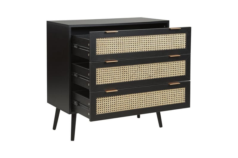 Kommode Opoco med 3 skuffer - Møbler - Bord - Avlastningsbord & sidobord - Lampebord & sidebord