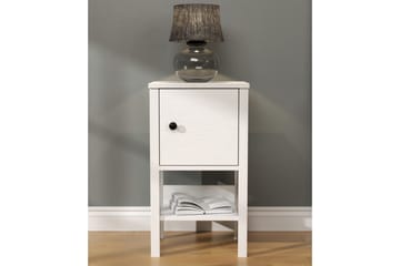 Konrul Nattbord 40 cm - Natur/Hvit - Møbler - Bord - Avlastningsbord & sidobord - Sengebord & nattbord