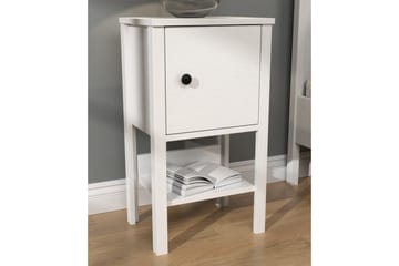 Konrul Nattbord 40 cm - Natur/Hvit - Møbler - Bord - Avlastningsbord & sidobord - Sengebord & nattbord