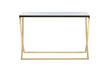 Konsolbord Beliani Ringgold GOLD - Møbler - Bord - Avlastningsbord & sidobord - Konsollbord & gangbord