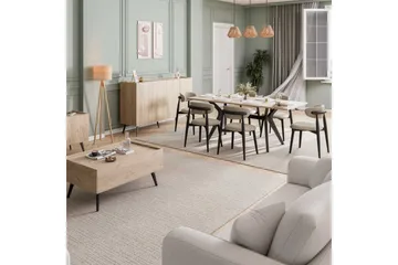 Konsoll Bulskoll Eik - Mellomfarget tre - Møbler - Bord - Avlastningsbord & sidobord - Konsollbord & gangbord