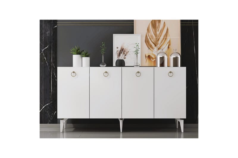 Konsoll Drop White - Hvit - Møbler - Bord - Avlastningsbord & sidobord - Konsollbord & gangbord