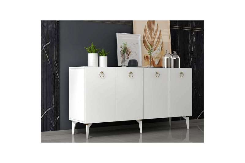 Konsoll Drop White - Hvit - Møbler - Bord - Avlastningsbord & sidobord - Konsollbord & gangbord