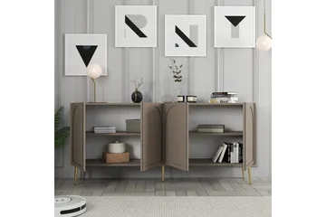 Konsoll Hazim Atlas / Gull - Gull/Multifarget - Møbler - Bord - Avlastningsbord & sidobord - Konsollbord & gangbord