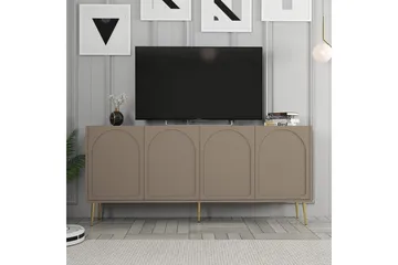 Konsoll Hazim Atlas / Gull - Gull/Multifarget - Møbler - Bord - Avlastningsbord & sidobord - Konsollbord & gangbord