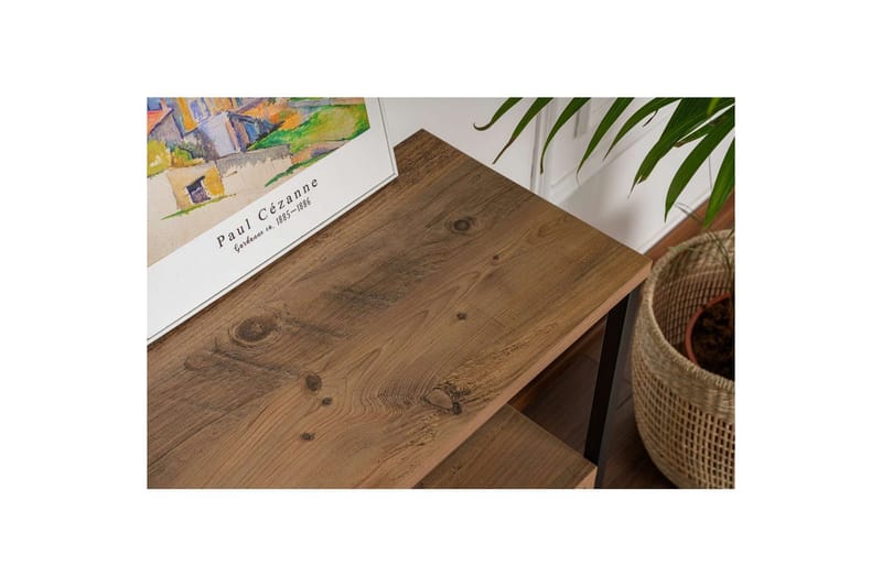 Konsoll Hemani Atlantic Furu Svart - Atlantic Furu Svart - Møbler - Bord - Avlastningsbord & sidobord - Konsollbord & gangbord