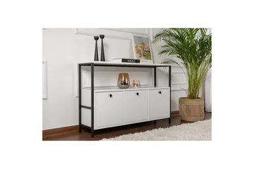 Konsoll Hemani Hvit Sort - Hvit Sort - Møbler - Bord - Avlastningsbord & sidobord - Konsollbord & gangbord