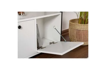 Konsoll Hemani Hvit Sort - Hvit Sort - Møbler - Bord - Avlastningsbord & sidobord - Konsollbord & gangbord