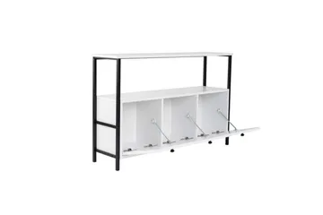 Konsoll Hemani Hvit Sort - Hvit Sort - Møbler - Bord - Avlastningsbord & sidobord - Konsollbord & gangbord