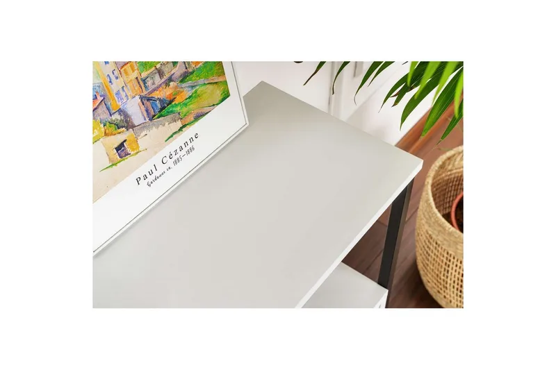 Konsoll Hemani Hvit Sort - Hvit Sort - Møbler - Bord - Avlastningsbord & sidobord - Konsollbord & gangbord