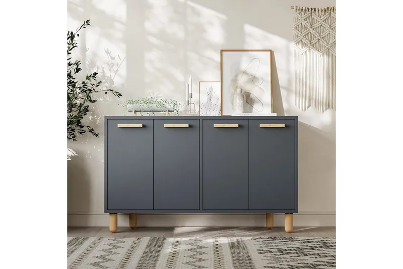 Konsoll Hungirr Antrasitt - Antrasitt - Møbler - Bord - Avlastningsbord & sidobord - Konsollbord & gangbord