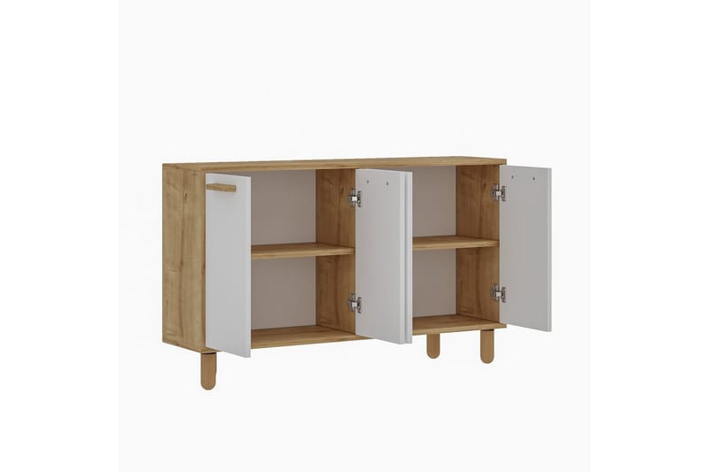 Konsoll Hungirr Sudamaleik / Hvit - Sudamaleik / Hvit - Møbler - Bord - Avlastningsbord & sidobord - Konsollbord & gangbord