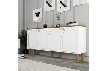 Konsoll Hvit - Hvit - Møbler - Bord - Avlastningsbord & sidobord - Konsollbord & gangbord