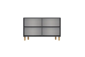 Konsoll Januka Antrasitt - Antrasitt - Møbler - Bord - Avlastningsbord & sidobord - Konsollbord & gangbord