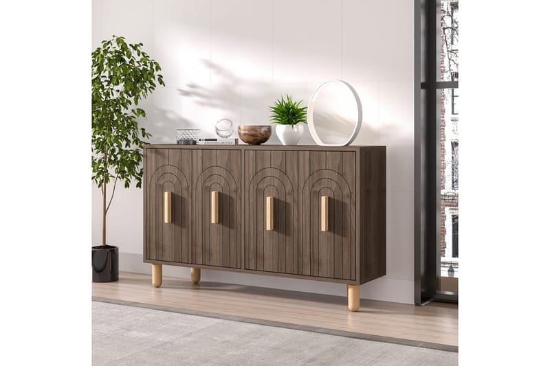 Konsoll Kambuku Valnøtt - Valnøtt - Møbler - Bord - Avlastningsbord & sidobord - Konsollbord & gangbord