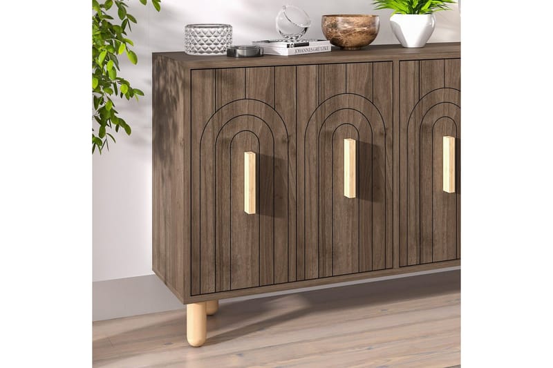 Konsoll Kambuku Valnøtt - Valnøtt - Møbler - Bord - Avlastningsbord & sidobord - Konsollbord & gangbord