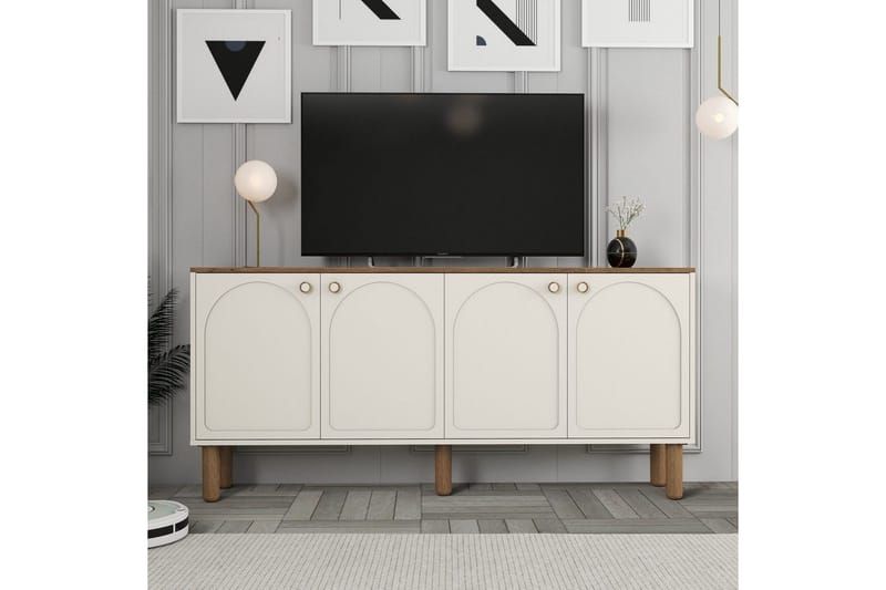 Konsoll Krem - Krem - Møbler - Bord - Avlastningsbord & sidobord - Konsollbord & gangbord