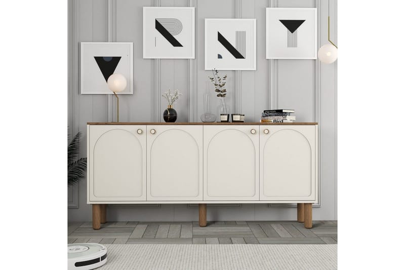 Konsoll Krem - Krem - Møbler - Bord - Avlastningsbord & sidobord - Konsollbord & gangbord