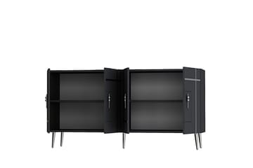 Konsoll Linje Antrasitt / Sølv - Antrasitt / Sølv - Møbler - Bord - Avlastningsbord & sidobord - Konsollbord & gangbord