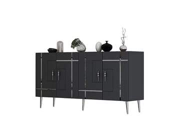 Konsoll Linje Antrasitt / Sølv - Antrasitt / Sølv - Møbler - Bord - Avlastningsbord & sidobord - Konsollbord & gangbord