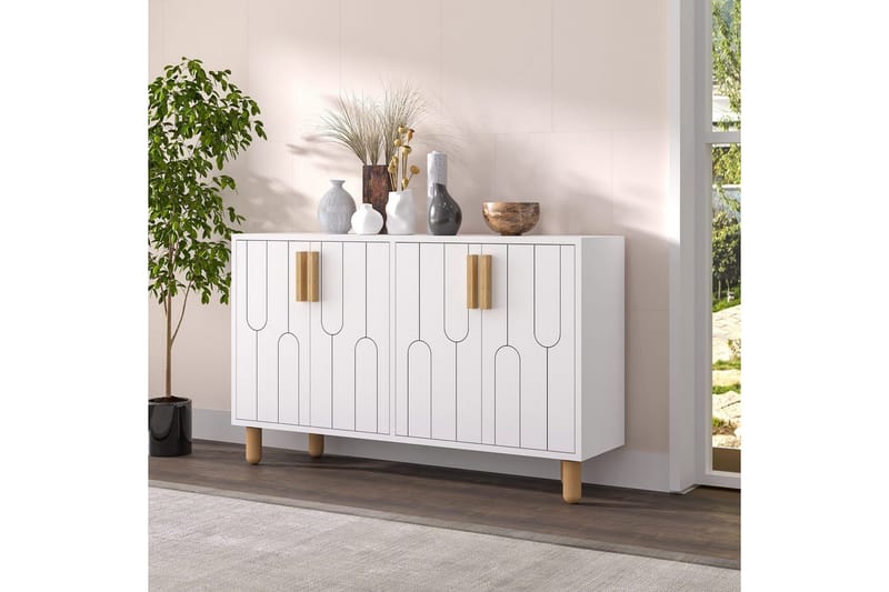 Konsoll Masateru Hvit - Hvit - Møbler - Bord - Avlastningsbord & sidobord - Konsollbord & gangbord