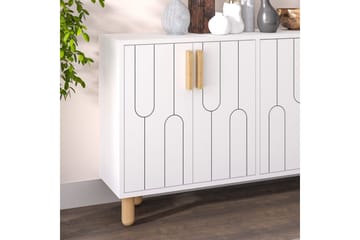 Konsoll Masateru Hvit - Hvit - Møbler - Bord - Avlastningsbord & sidobord - Konsollbord & gangbord