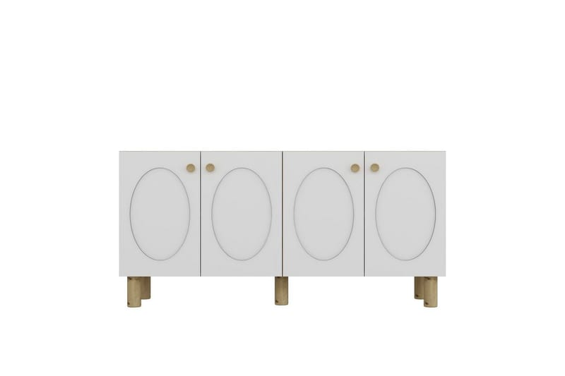 Konsoll Mittopuri Sudamaleik / Hvit - Sudamaleik / Hvit - Møbler - Bord - Avlastningsbord & sidobord - Konsollbord & gangbord