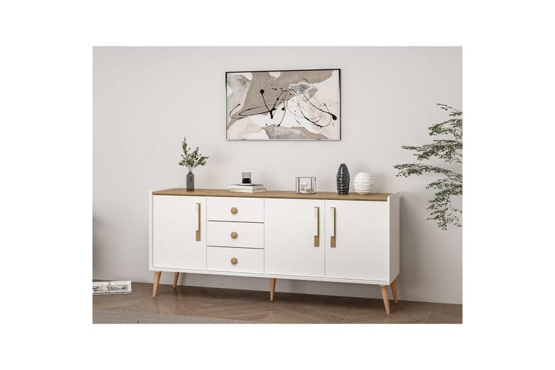 Konsoll Ralor Hvit - Hvit - Møbler - Bord - Avlastningsbord & sidobord - Konsollbord & gangbord