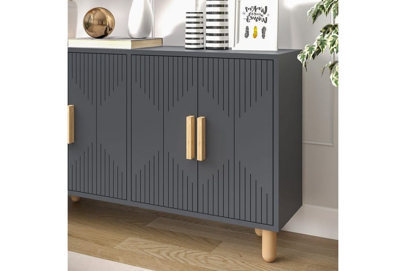 Konsoll Roger Antrasitt - Antrasitt - Møbler - Bord - Avlastningsbord & sidobord - Konsollbord & gangbord