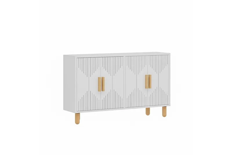 Konsoll Roger Hvit - Hvit - Møbler - Bord - Avlastningsbord & sidobord - Konsollbord & gangbord