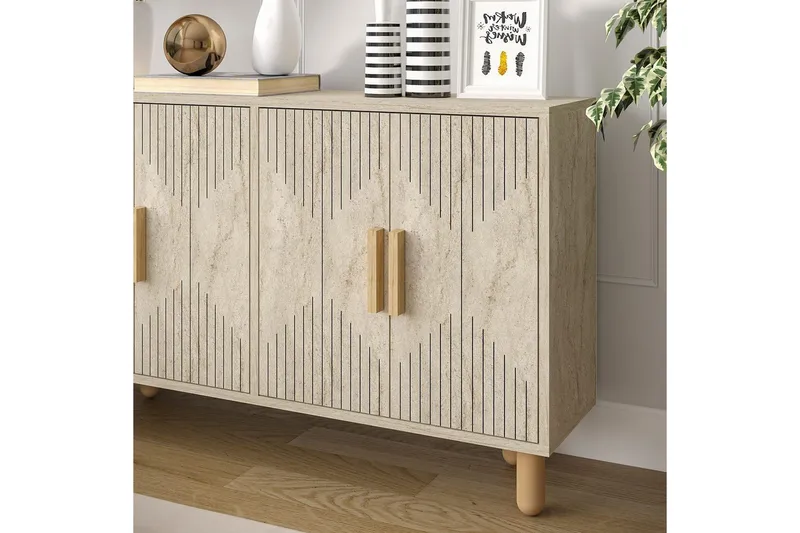 Konsoll Roger Traverten - Traverten - Møbler - Bord - Avlastningsbord & sidobord - Konsollbord & gangbord