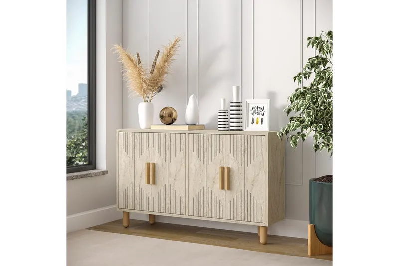 Konsoll Roger Traverten - Traverten - Møbler - Bord - Avlastningsbord & sidobord - Konsollbord & gangbord