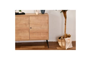 Konsoll Selougate Eik - Mellomfarget tre - Møbler - Bord - Avlastningsbord & sidobord - Konsollbord & gangbord