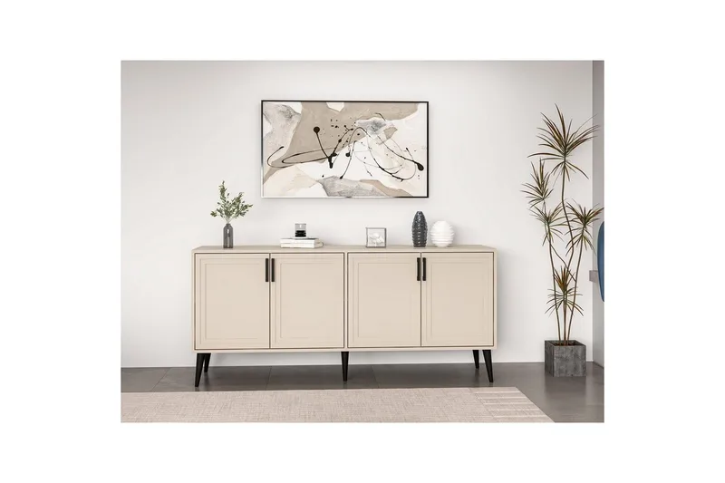 Konsoll Syrri Sandstein - Sand - Møbler - Bord - Avlastningsbord & sidobord - Konsollbord & gangbord