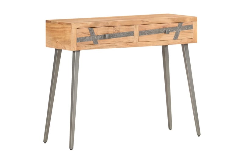 Konsollbord 90x30x75 cm heltre akasie -   - Konsollbord & gangbord - Avlastningsbord & sidobord - Entreoppbevaring