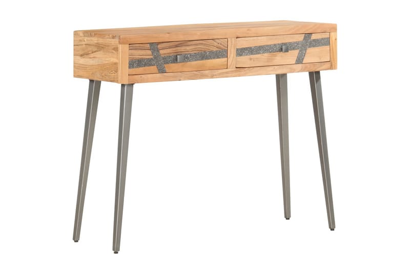 Konsollbord 90x30x75 cm heltre akasie -   - Konsollbord & gangbord - Avlastningsbord & sidobord - Entreoppbevaring