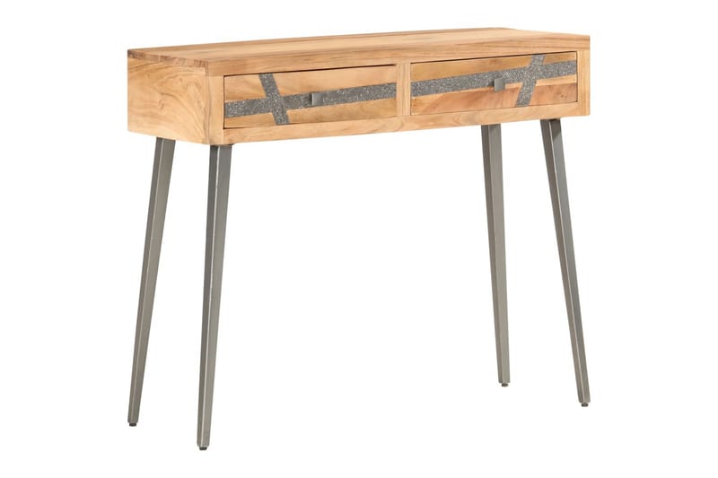 Konsollbord 90x30x75 cm heltre akasie -   - Konsollbord & gangbord - Avlastningsbord & sidobord - Entreoppbevaring