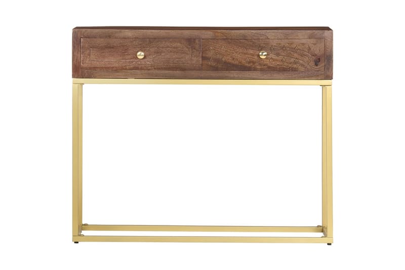Konsollbord 90x30x75 cm heltre mango - Konsollbord & gangbord - Avlastningsbord & sidobord - Entreoppbevaring
