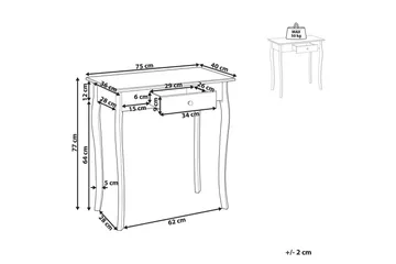 Konsollbord Albia - Møbler - Bord - Avlastningsbord & sidobord - Konsollbord & gangbord