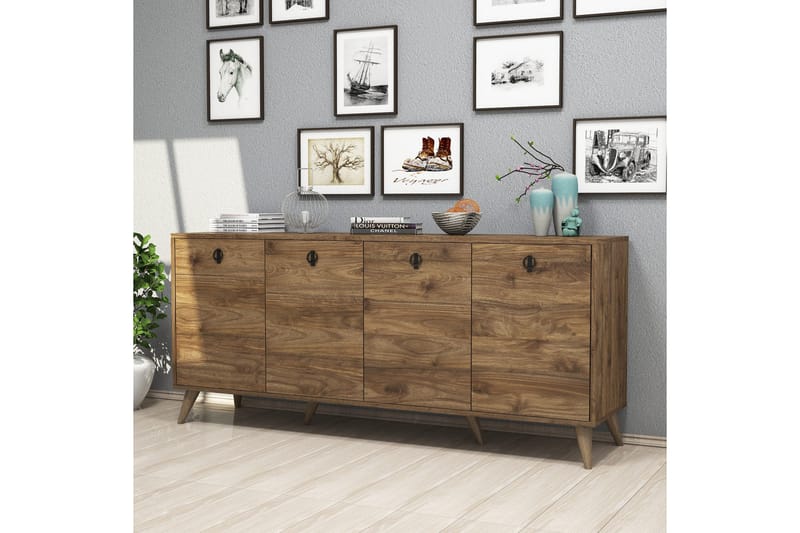 Konsollbord Athodna Konsollbord 180 cm Brun - Møbler - Bord - Avlastningsbord & sidobord - Konsollbord & gangbord