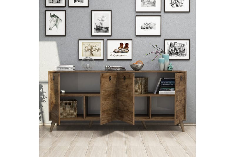 Konsollbord Athodna Konsollbord 180 cm Brun - Møbler - Bord - Avlastningsbord & sidobord - Konsollbord & gangbord