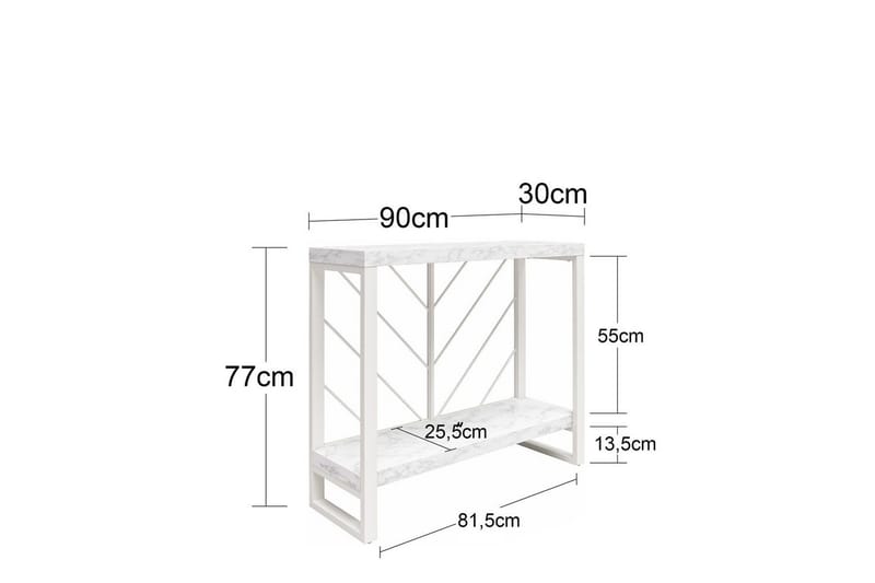Konsollbord Brielle - Møbler - Bord - Avlastningsbord & sidobord - Konsollbord & gangbord