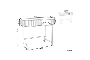 Konsollbord Carney - Møbler - Bord - Avlastningsbord & sidobord - Konsollbord & gangbord