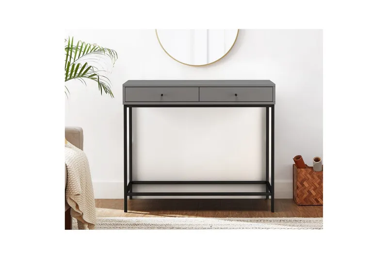Konsollbord Celine Grå - Grå - Møbler - Bord - Avlastningsbord & sidobord - Konsollbord & gangbord