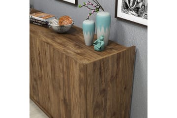 Konsollbord Challur konsollbord 180 cm Mörkbrun - Møbler - Bord - Avlastningsbord & sidobord - Konsollbord & gangbord